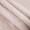 Beige Stretch Faux Raccoon Fur - Folded | Mood Fabrics