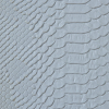White and Ivory Vinyl Snakeskin - Detail | Mood Fabrics