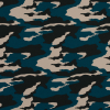 Pacific, Forest Night and Gray Sand Camo Cotton Canvas | Mood Fabrics