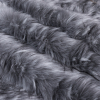 Silver Faux Wolverine Fur - Folded | Mood Fabrics