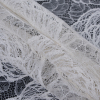 Vera Wang French Ivory Embroidered Lace - Folded | Mood Fabrics