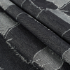 Dark Indigo Patched Selvedge Denim - 12.5oz - Folded | Mood Fabrics