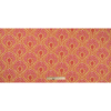 Orange and Yellow Ikat Seashell Printed Cotton Woven - Full | Mood Fabrics
