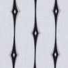 White and Black Geometric Striped Cotton Woven - Detail | Mood Fabrics