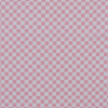Oscare de la Renta Peony Pink Checkered Stretch Silk Crepe de Chine | Mood Fabrics
