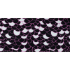 Pink, Black and White Geometric Printed Ponte Knit - Full | Mood Fabrics