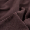Brown Solid Cotton Jersey - Detail | Mood Fabrics