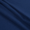 Navy Wide Solid Cotton Jersey - Folded | Mood Fabrics