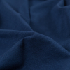 Navy Wide Solid Cotton Jersey - Detail | Mood Fabrics