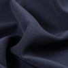 Dark Navy Stretch Double Faced Vicose Suiting - Detail | Mood Fabrics