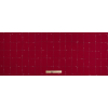 Tango Red Window Pane Checked Wool Crepe - Full | Mood Fabrics