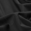 Black Super 120 Merino Wool Twill/Suiting - Detail | Mood Fabrics