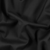 Black Super 120 Merino Wool Twill/Suiting | Mood Fabrics