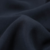 Famous NYC Designer Dark Blue Gray Rayon Crepe - Detail | Mood Fabrics