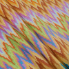 Multi-color Zig-Zag Printed Cotton Woven - Folded | Mood Fabrics