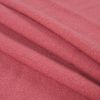 Strawberry Pink Solid Boiled Wool - Folded | Mood Fabrics