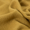 Honey Solid Boiled Wool - Detail | Mood Fabrics