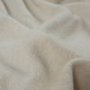 Antique White Solid Boiled Wool - Detail | Mood Fabrics