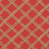 Fiesta Orange and Taffy Bamboo Printed Polyester Jersey | Mood Fabrics