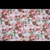 Red, Green and White Christmas-Spirited Floral Cotton Jersey - Full | Mood Fabrics