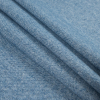 Italian Moonlight Blue Wool Tweed - Folded | Mood Fabrics