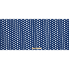 Oscar de la Renta Italian Royal Blue Geometric Guipire Lace - Full | Mood Fabrics