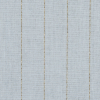 White Cotton Lawn with Metallic Gold Pinstripes - Detail | Mood Fabrics