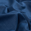 Dutch Blue Brushed Cotton Twill - Detail | Mood Fabrics