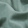 Subtle Green Single Faced Fleece Wool Coating - Detail | Mood Fabrics
