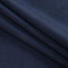 Dark Navy Double Sided Fleece Wool Coating - Folded | Mood Fabrics