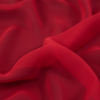 Red and Black Ombre Silk Chiffon - Detail | Mood Fabrics