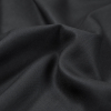 Black Fine Viscose Voile - Detail | Mood Fabrics