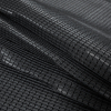 Alexander Wang Silver and Black Ribbed Novelty Double Knit - Folded | Mood Fabrics