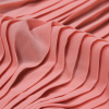 Seashell Pink Accordion Pleated Chiffon - Folded | Mood Fabrics