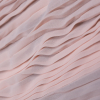 Rose Shadow Accordion Pleated Chiffon - Folded | Mood Fabrics