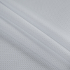 White Cotton Bullseye Pique - Folded | Mood Fabrics