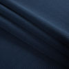 Black Iris Ribbed Polyester Faille - Folded | Mood Fabrics