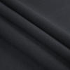 Italian Dark Navy Wool Twill with Navy Fleece Back - Folded | Mood Fabrics