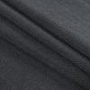 Armani Black and Gray Woven Wool Blend - Folded | Mood Fabrics