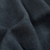 Armani Charcoal Gray and Black Double Faced Wool Coating - Detail | Mood Fabrics