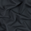 Armani Black Piqued Wool Suiting | Mood Fabrics