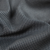 Armani Whitecap Gray and Frost Gray Wool Twill - Detail | Mood Fabrics