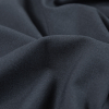 Armani Blue Graphite Brushed Stretch Wool Twill - Detail | Mood Fabrics