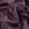 Rag & Bone Oxblood Red and Black Felted Wool Twill - Detail | Mood Fabrics