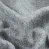 Heathered Gray Mohair Woven - Detail | Mood Fabrics