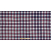 Rag & Bone Limoges Blue, Mineral Red and White Plaid Silk and Wool Twill - Full | Mood Fabrics