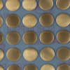 Gold Dot Heat Transfer Applique - 3x3 - Detail | Mood Fabrics