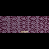 Orchid Smoke Stretch Mesh with Red Plum Embroidered Flocked Hearts - Full | Mood Fabrics