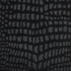 Jay Godfrey Black on Black Crocodile Woven Stretch Jacquard - Detail | Mood Fabrics