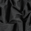 Black and Charcoal Double Faced Stretch Cotton Twill | Mood Fabrics